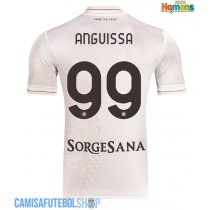 Camisa de time de futebol SSC Napoli Frank Anguissa #99 Replicas 2º Equipamento 2025-26 Manga Curta